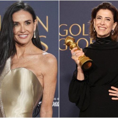 Fernanda Torres tem mais chance que Demi Moore no Oscar? Se dependesse do Globo de Ouro, sim